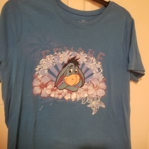 Disney Eeyore Bling Womens T Shirt. Size 2X The Wonderful World of Disney